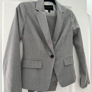 Banana Republic Classic Grey Suit with Ryan Pant